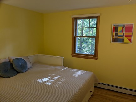 Wellfleet Cape Cod vacation rental - Bedroom 3: Daybed pulled out to King in picture.