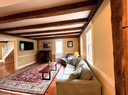 Barnstable Cape Cod vacation rental - Living room with TV