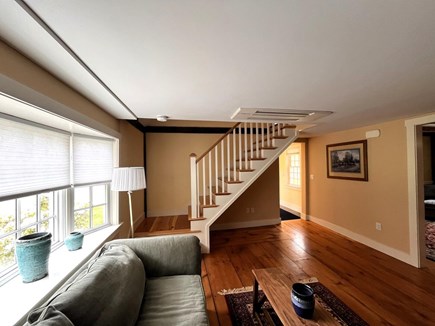 Barnstable Cape Cod vacation rental - Room off kitchen, stairway to bedrooms