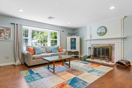 East Dennis Cape Cod vacation rental - Couch by the bay window