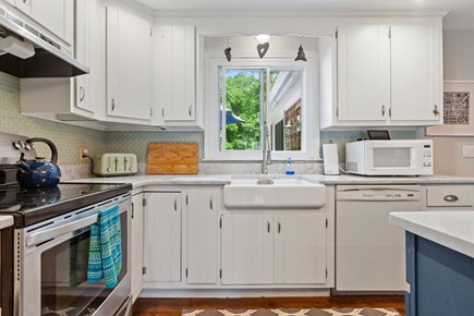East Dennis Cape Cod vacation rental - Updated kitchen with dishwasher