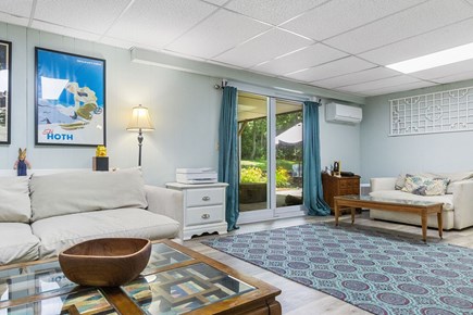 East Dennis Cape Cod vacation rental - Walkout basement with access to patio and back yard