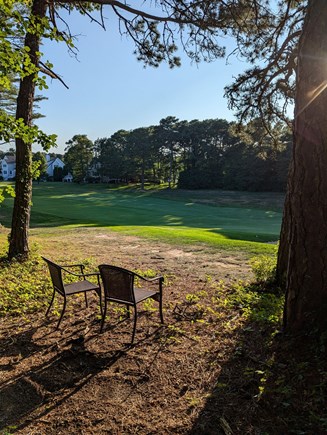 New Seabury Cape Cod vacation rental - Backyard view of golf course