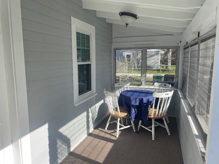 Yarmouth Cape Cod vacation rental - Front Porch Table