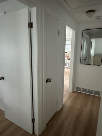 Falmouth, Teaticket Cape Cod vacation rental - Hallway with linen closet