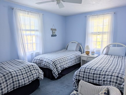 South Yarmouth Cape Cod vacation rental - Bedroom 2, three twin beds