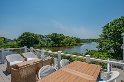 Hyannis Cape Cod vacation rental - Back deck