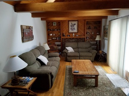 Orleans Cape Cod vacation rental - Family room leading to deck