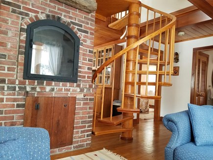 Orleans Cape Cod vacation rental - Spiral staircase