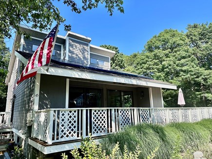 Mashpee Cape Cod vacation rental - Beautiful, large outdoor patio with seating options