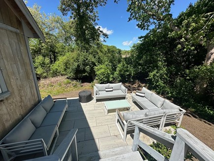 Harwich Cape Cod vacation rental - New outdoor patio with outdoor seating