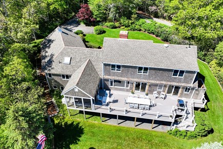 East Orleans Cape Cod vacation rental - View of Home from behind.