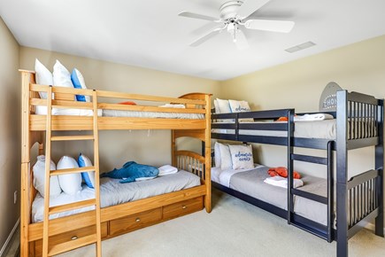 East Orleans Cape Cod vacation rental - Bedroom (4): 2 Twin/Twin Bunk Beds, 2nd Floor