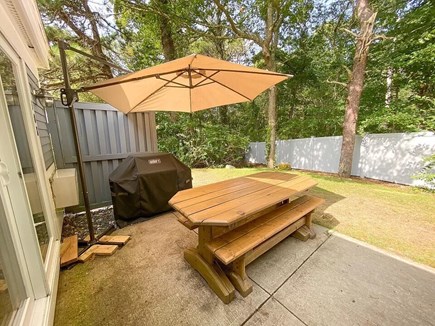 Brewster Cape Cod vacation rental - Outside patio area with grill