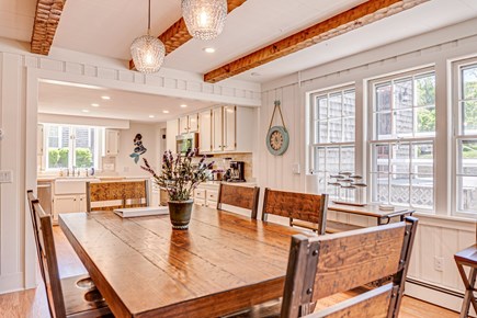 Sandwich Cape Cod vacation rental - Main House - Kitchen Table Area