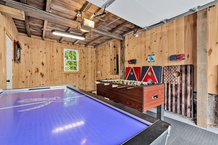 Sandwich Cape Cod vacation rental - Game Barn: Air Hockey, Foosball, Darts, Cornhole!
