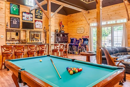 Sandwich Cape Cod vacation rental - Game Barn - Arcade Machines, Pool Table, Air Hockey, Foosball etc
