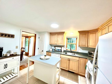 Pocasset Cape Cod vacation rental - Kitchen with island and coffee bar