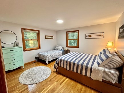 Pocasset Cape Cod vacation rental - Bed 2. Full bed with trundle and additional twin