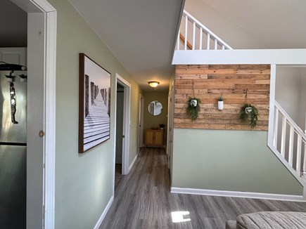 Falmouth Cape Cod vacation rental - 1st floor hallway to bathroom and bedrooms