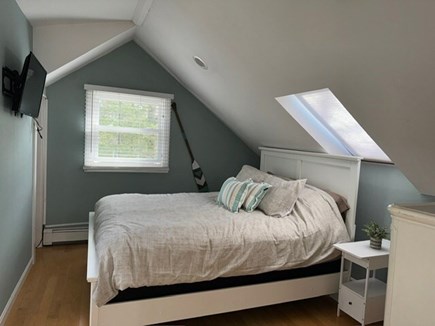 Falmouth Cape Cod vacation rental - 2nd Floor 3rd bedroom Queen with ensuite bathroom. TV in bedroom