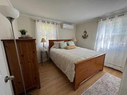 Falmouth Cape Cod vacation rental - 1st floor queen size bedroom with closet