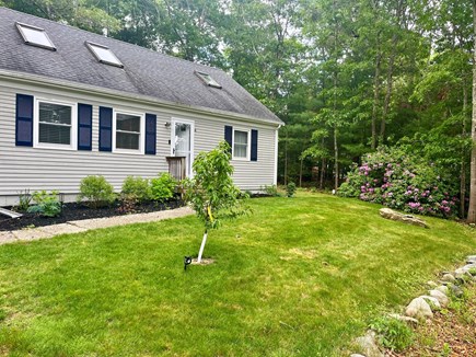 Falmouth Cape Cod vacation rental - To the right of house path to Seacoast shores neighborhood.