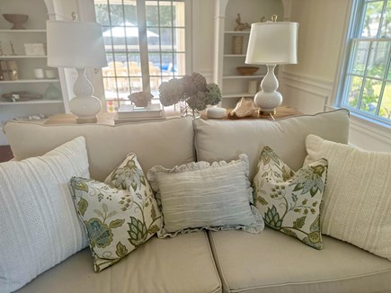 Barnstable Cape Cod vacation rental - Living room (in addition to the "blue room")