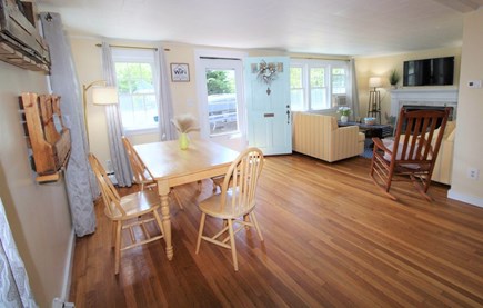 Hyannis Cape Cod vacation rental - Dining room looking to living room