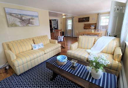 Hyannis Cape Cod vacation rental - Family room looking to dining room