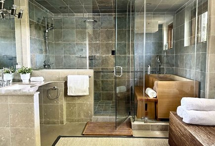 Falmouth Cape Cod vacation rental - Shower / Steam Shower / Japanese Soaking Tub - The Spa!