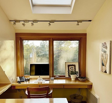 Falmouth Cape Cod vacation rental - Office with Mac and printer