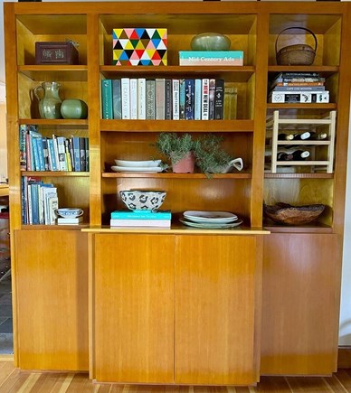 Falmouth Cape Cod vacation rental - Bookshelf