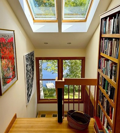 Falmouth Cape Cod vacation rental - Library upstairs