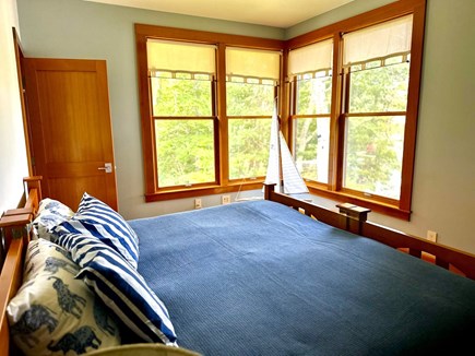 Falmouth Cape Cod vacation rental - Secondary bedroom with kind bed that can convert to 2 x twin beds