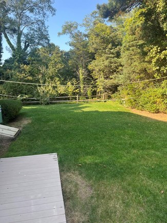 Eastham Cape Cod vacation rental - Back Yard Badminton Court