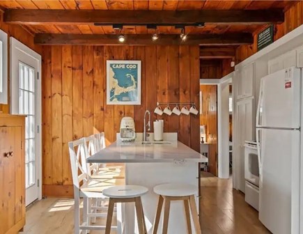 Wellfleet Cape Cod vacation rental - Kitchen with Dining Island