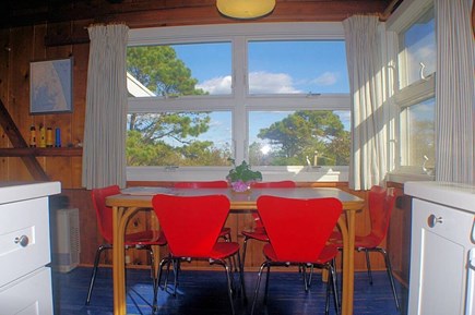 South Wellfleet Cape Cod vacation rental - Dining Table