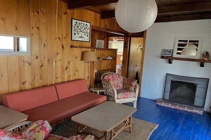 South Wellfleet Cape Cod vacation rental - Living Room leading to bedrooms