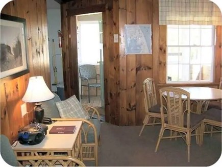 Wellfleet Cape Cod vacation rental - Living room and entry door