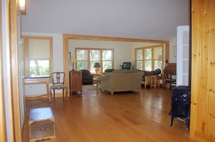 South Wellfleet Cape Cod vacation rental - Open floor plan, picture taken from entrance