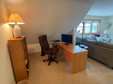 Eastham Cape Cod vacation rental - Office nook with printer