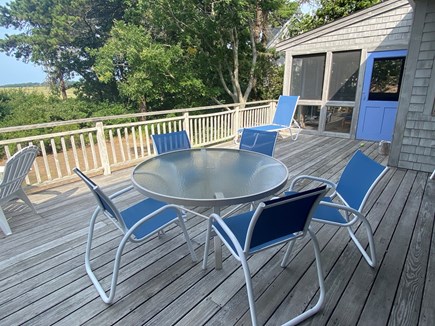 Eastham Cape Cod vacation rental - Deck and door to screened porch