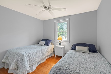 Eastham Cape Cod vacation rental - Bedroom 1, two twin beds (full closet not pictured)