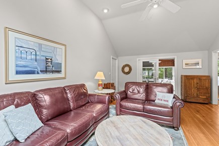 Eastham Cape Cod vacation rental - Living room w smart television