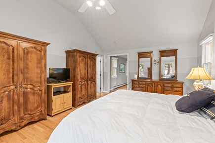 Eastham Cape Cod vacation rental - Primary Suite w full bath & yoga/pack-n-play/office room attached