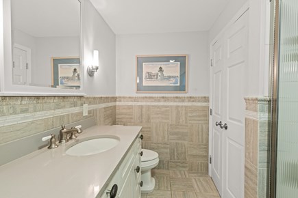 Eastham Cape Cod vacation rental - Primary Suite Bathroom, ample standing shower