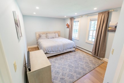 Falmouth Cape Cod vacation rental - Main house bedroom (first floor- King Bed)