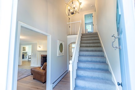 Falmouth Cape Cod vacation rental - Foyer leading to upstairs bedrooms