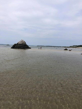 Falmouth Cape Cod vacation rental - Little Island Beach at Low Tide